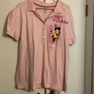Disney Store Minnie Mouse Golf Shirt